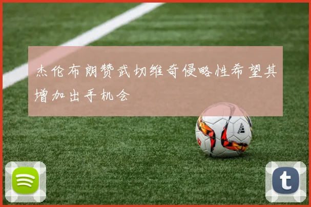 杰伦布朗赞武切维奇侵略性希望其增加出手机会